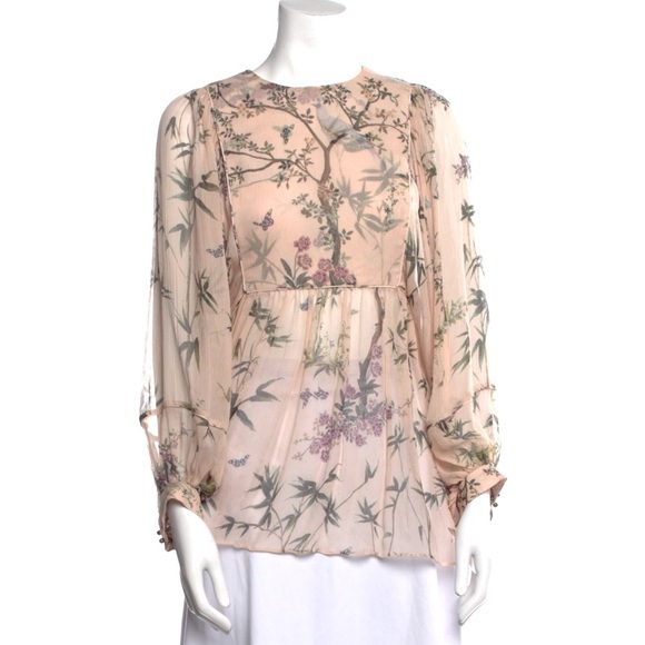 Zimmermann Tops - 🆕 Zimmermann 100% silk blouse with tags new and unworn 🦋